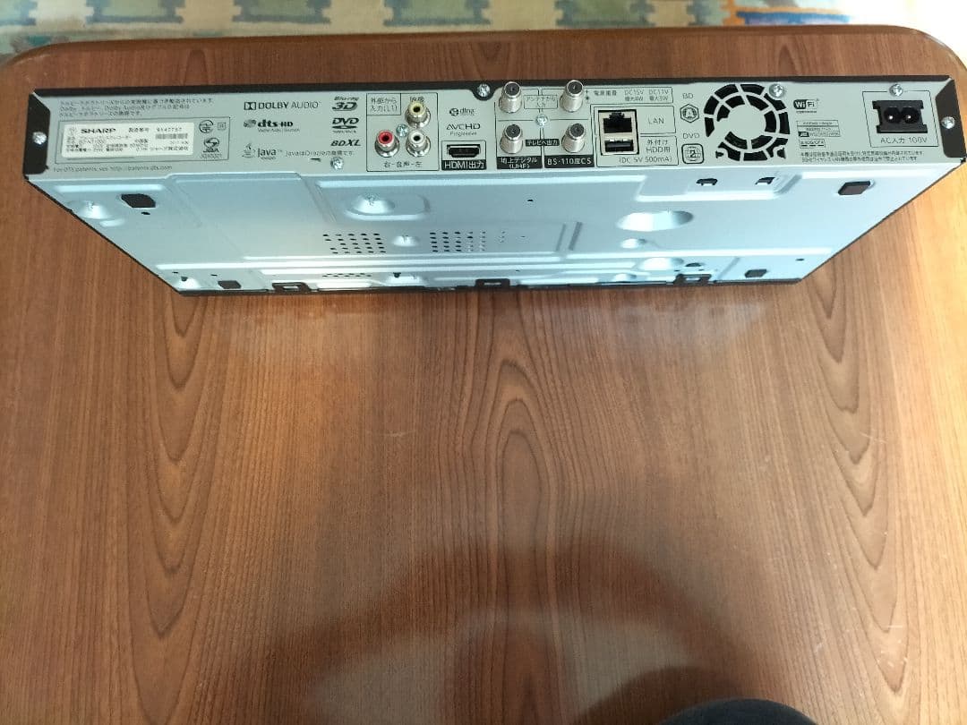 の*の様 SHARP BD-NT1000 ブルーレイレコーダー