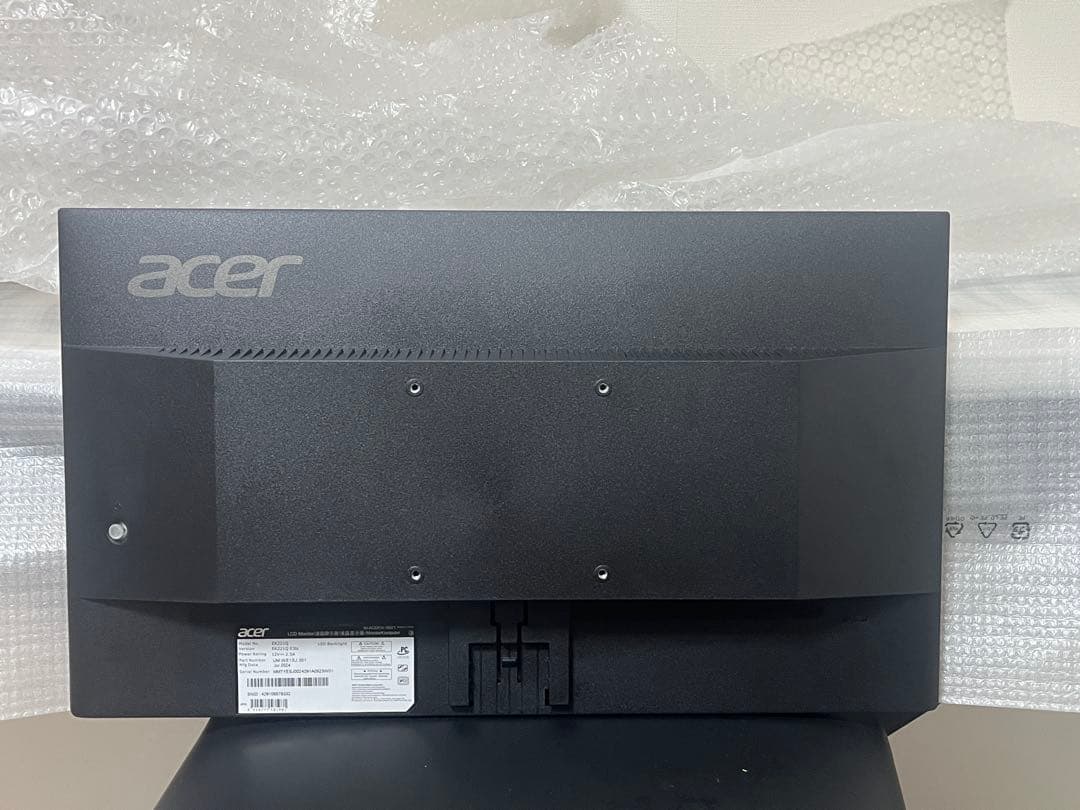 Acer EK221Q 21.5インチ IPS フルHD 100Hz