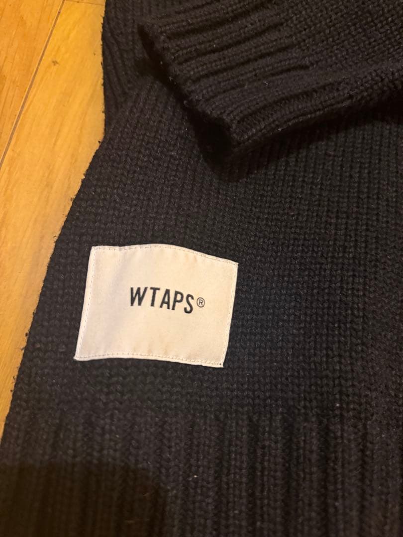 WTAPS ブラック ニットセーター