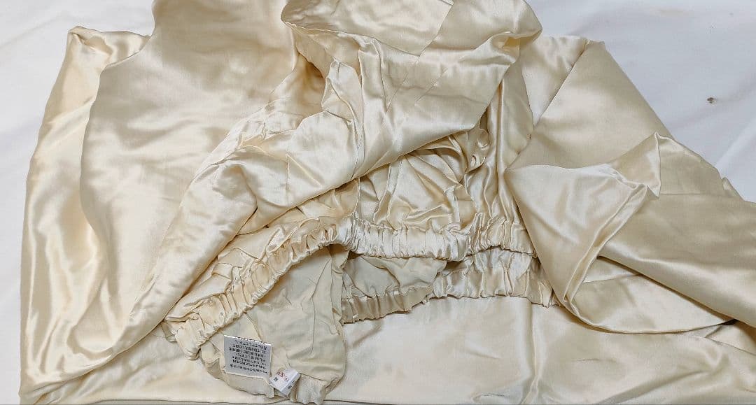 シルク100% 　ボックスシーツ 　セミダブル