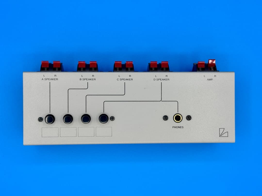 【動作確認済・元箱付】LUXMAN AS-5III スピーカー/アンプセレクター