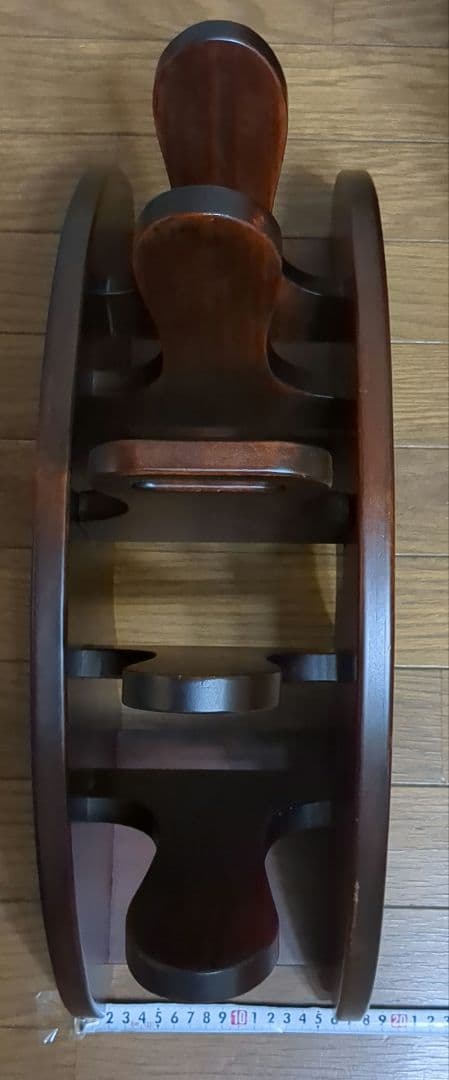 軽井沢彫り　スリッパラック