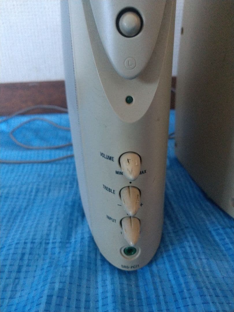 SONY ソニー SRS-PC71　アクティブスピーカー 変色あり　中古品