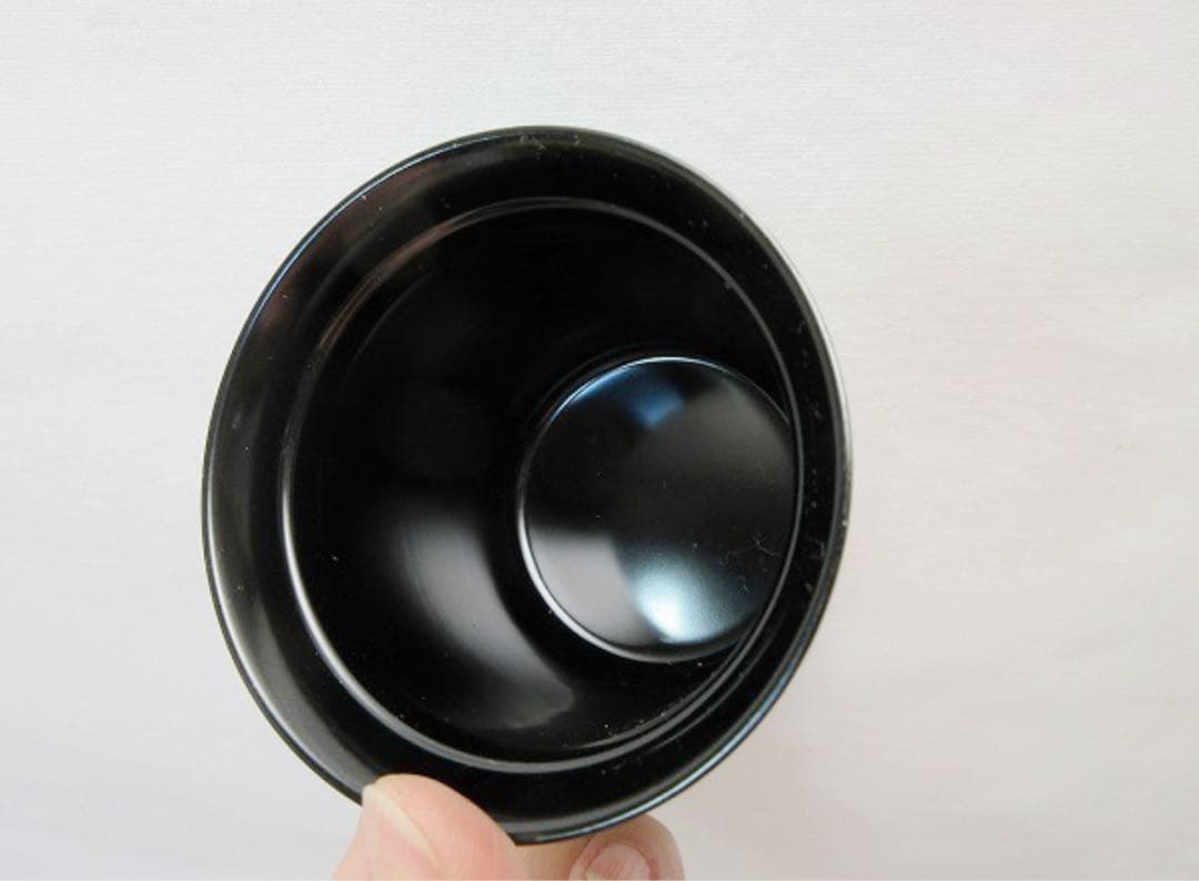 ほぼ未使用 懐石道具 黒塗 金彩蒔絵 箸洗5客揃 小吸物椀 汁椀 共箱