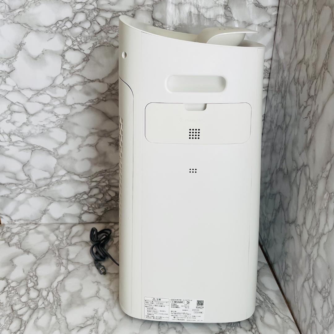 SHARP 加湿空気清浄機 プラズマクラスター 25000 KI-NX75-W