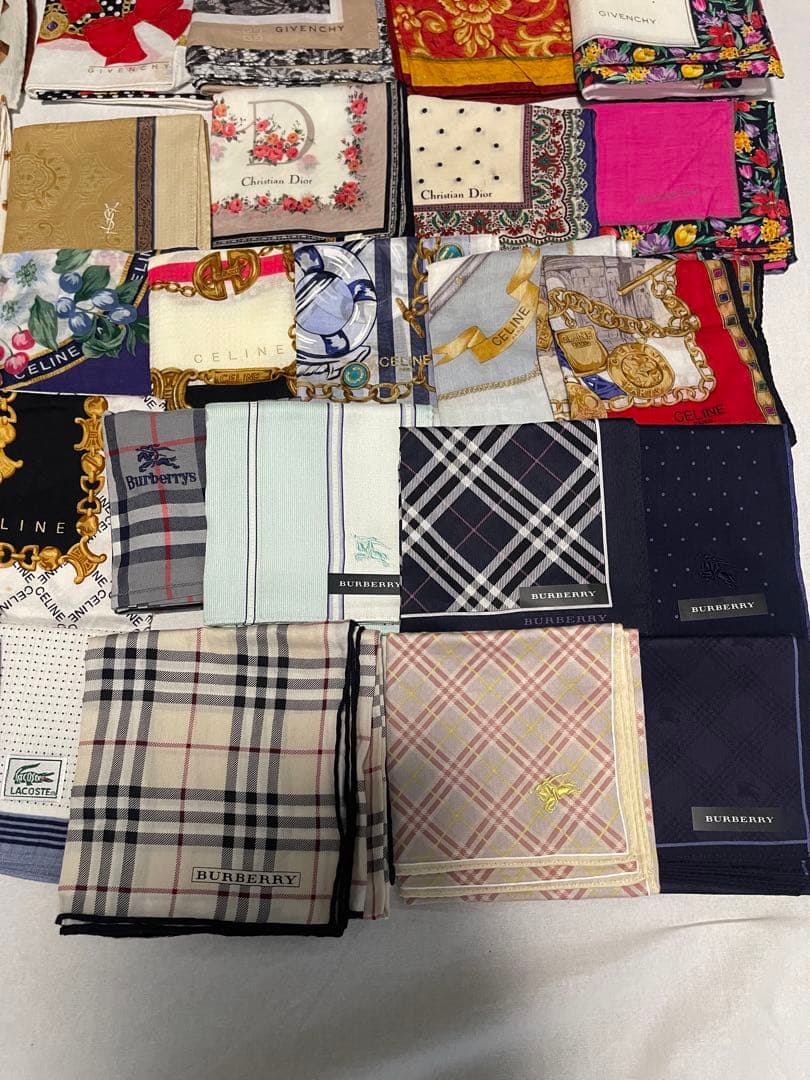 ★新品★33点★まとめ★FENDI★Burberry★Dior★ハンカチ★タオル