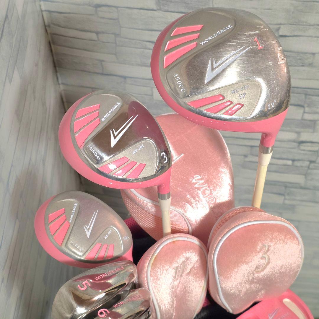 キャロウェイ ソレイル キャディバッグ付き ゴルフクラブ レディースセット 右