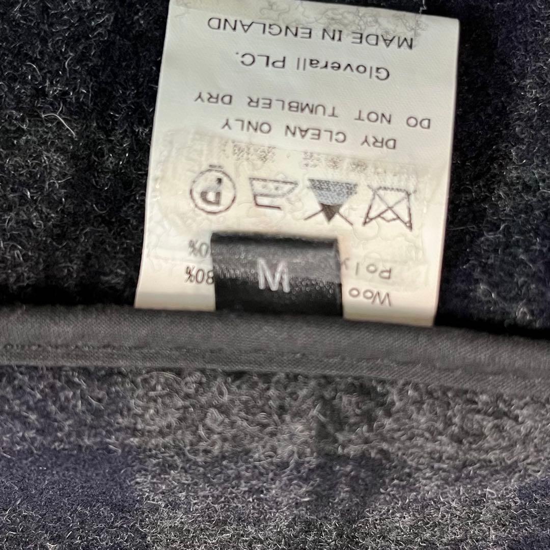 美品✨英国製✨グローバーオール　ダッフルコートチェック裏地　M