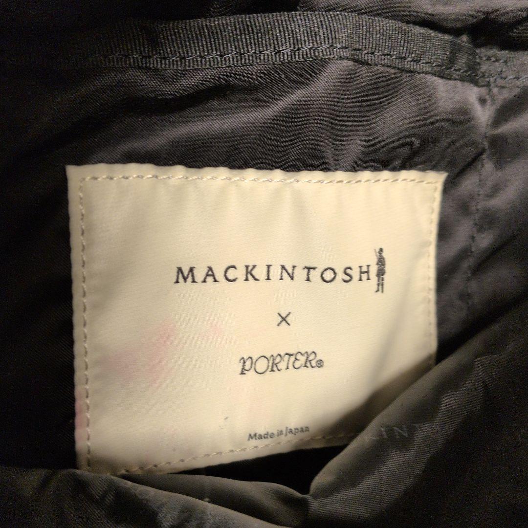MACKINTOSH×ポーター　ブラック サコッシュ