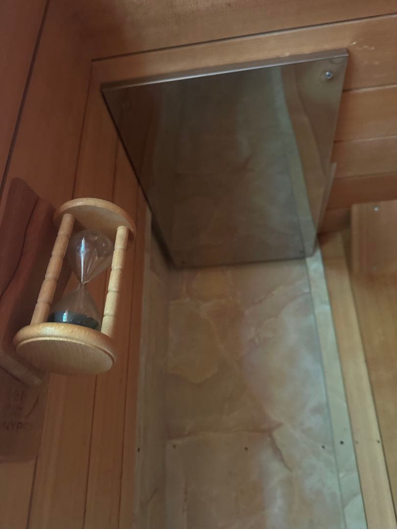 サニーペットサウナSP-3D 1.5人用 組立式　【引き取り限定】