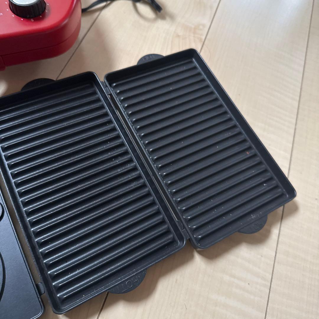 Vitantonio ビタントニオ　ホットプレート 多機能 レッド