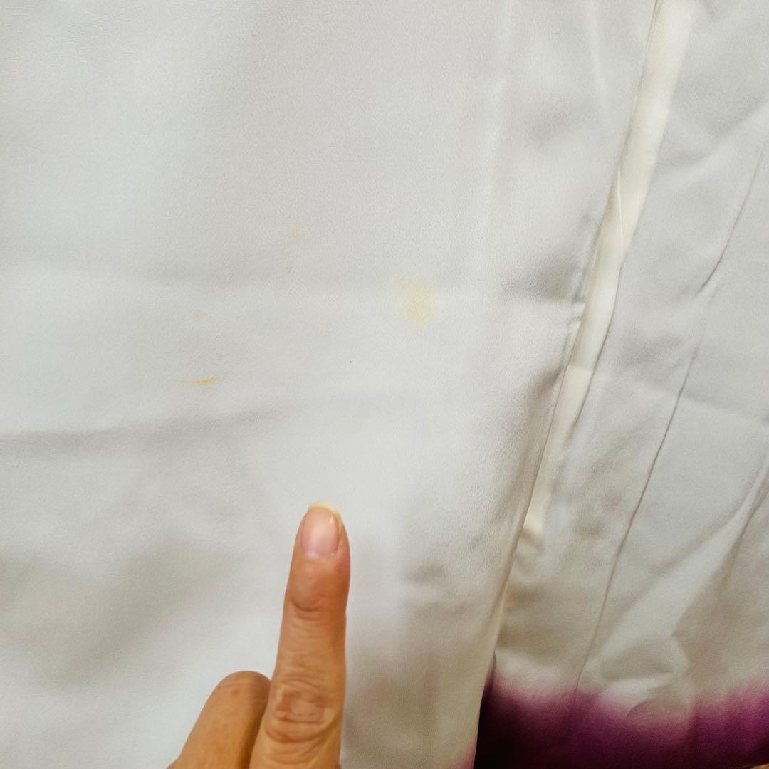 超美品　訪問着　正絹　袷　着物　現代　辻が花　着丈166裄63 トールサイズ