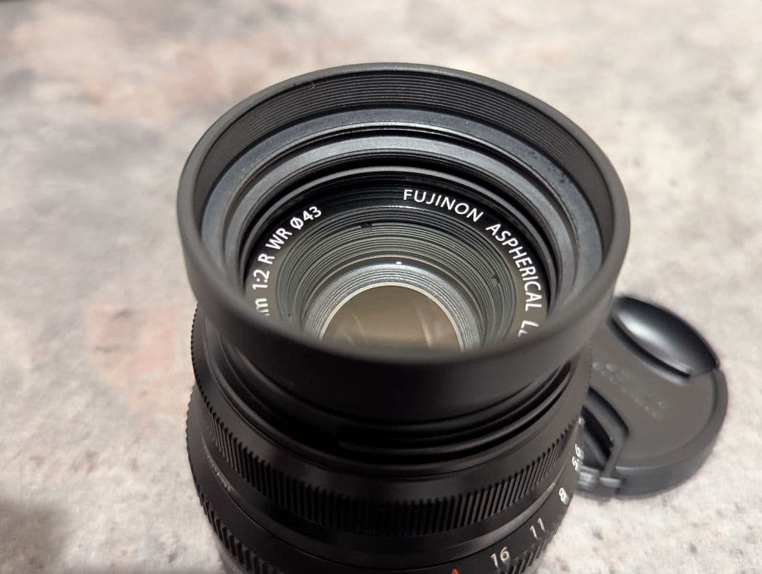 FUJINON XF35mmF2 R WR レンズ(フィルター付き)