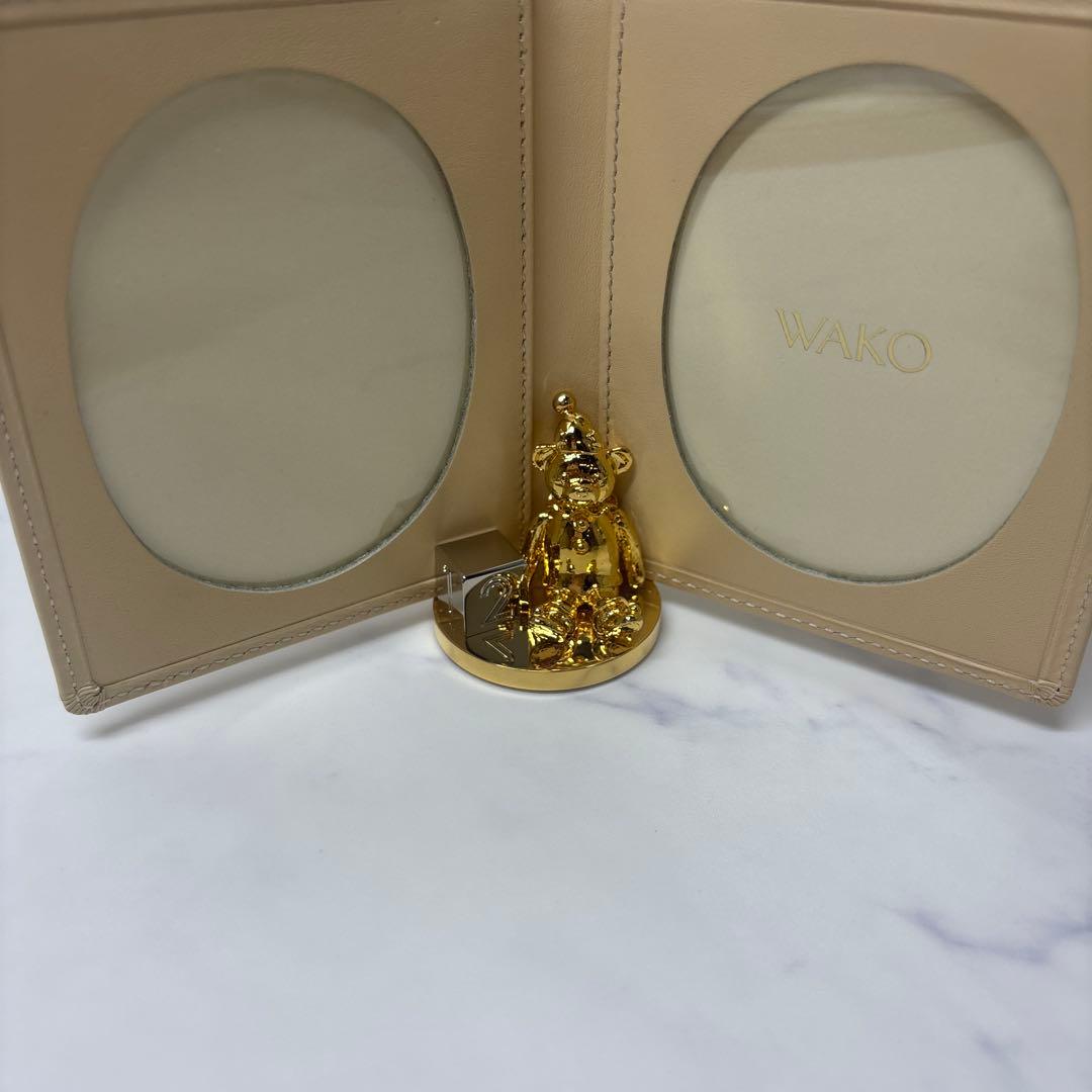 0415 WAKO フォトフレーム　クマ　未使用　※値下げ不可.