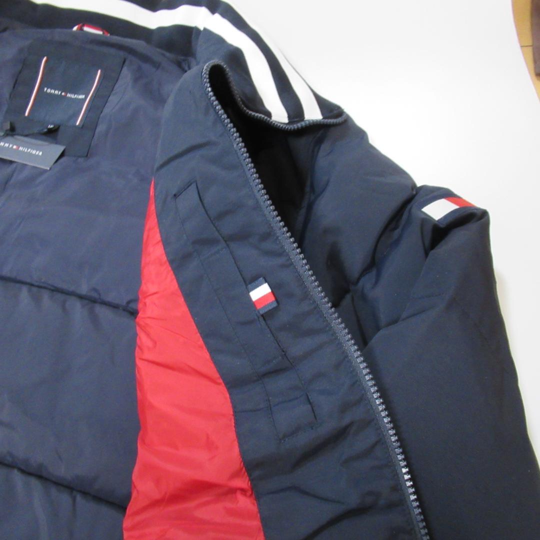 トミーヒルフィガー新品ネイビー中綿入りジャンバー / ジャケット L