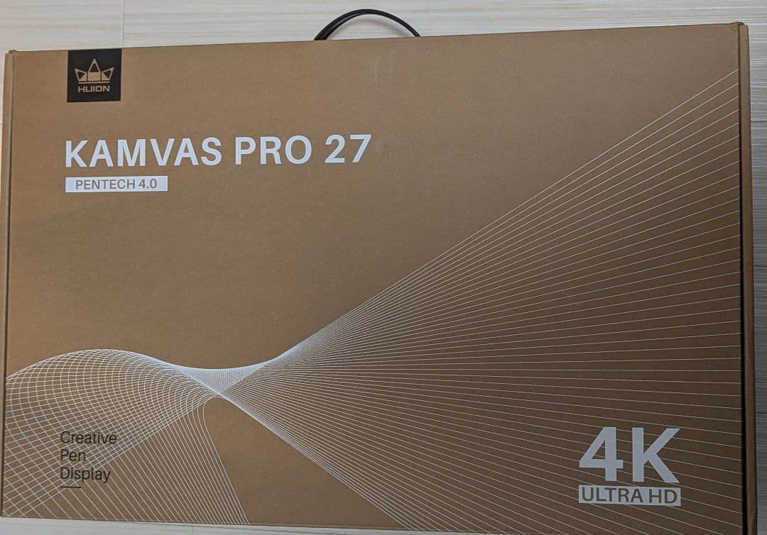 【特大セール】Huion Kamvas Pro 27 4k 液晶ペンタブレット