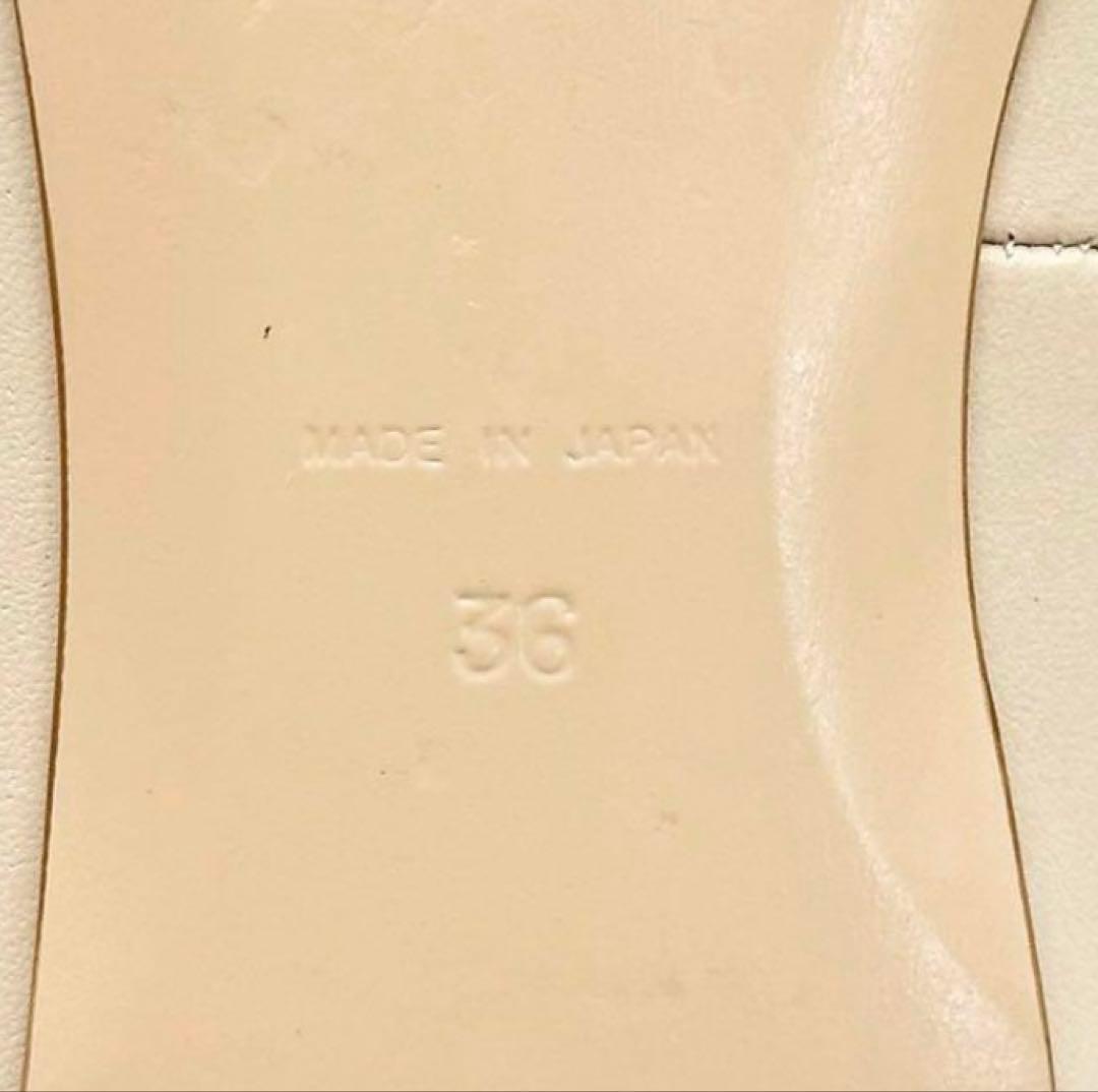 【極美品】PIPPICHIC LINDA スクエアトゥ パンプス 23cm