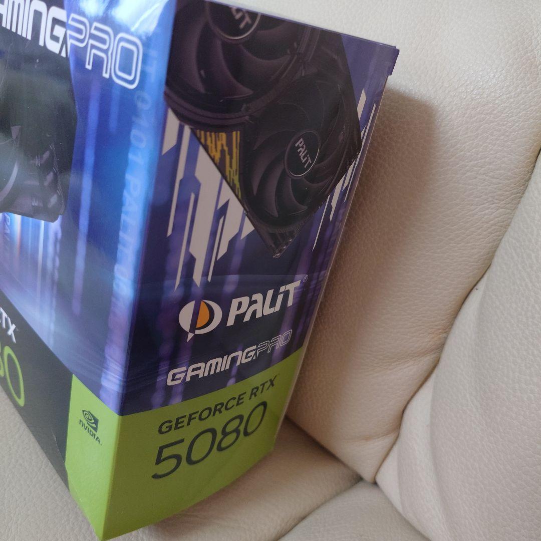 グラフィックボード・グラボ・ビデオカード PALIT GEFORCE RTX 5080 GAMING PRO 16GB