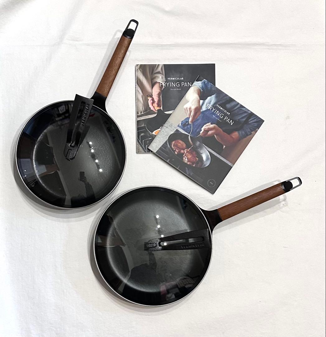 VERMICULARバーミキュラフライパン＆リッド24cm深型26cmセット