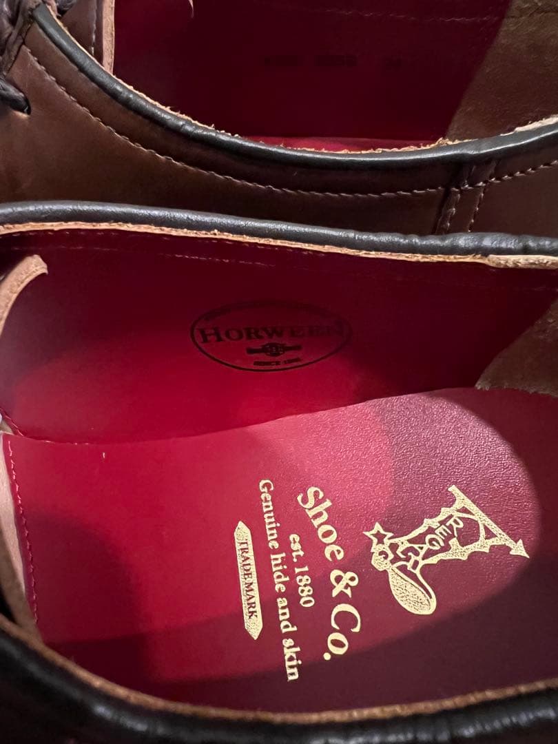 Regal Shoe&Co. ブラウンレザーモカシンシューズ