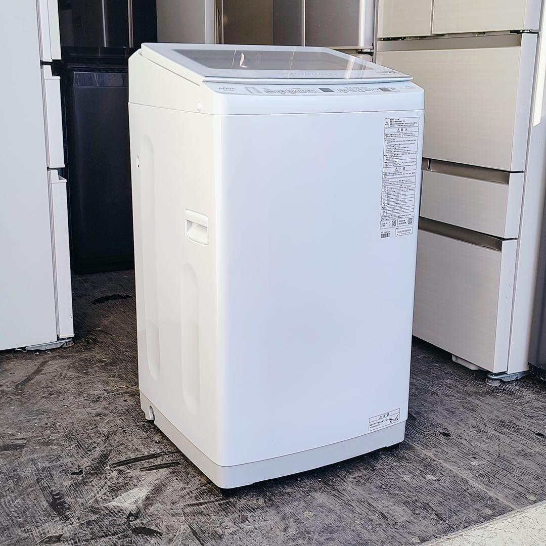 77運搬取付無料！ホワイト・シンプルパワフル洗濯機！純正AQUA！完動品超美品