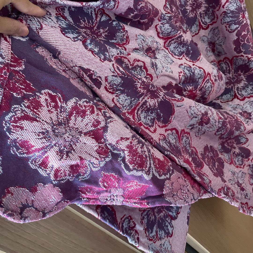 yaro slingsの花柄ベビーラップ　didymos好きにもおすすめ