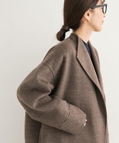 ꕤアーバンリサーチドアーズ/ウールリバーミドルガウンコート