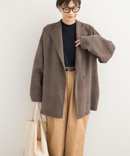 ꕤアーバンリサーチドアーズ/ウールリバーミドルガウンコート