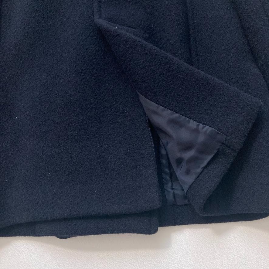 【ボンボン】マーガレットハウエル　旧タグ アンゴラカシミヤ混 ピーコート