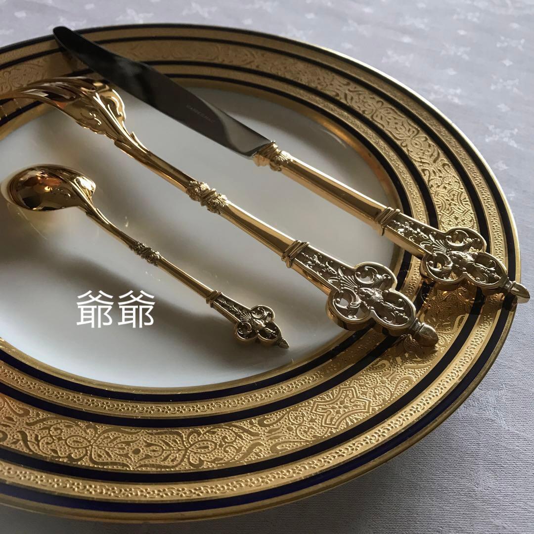 カルディヤック クリストフル ／純銀 ヴェルメイユ／ルネサンス ３本　※未使用