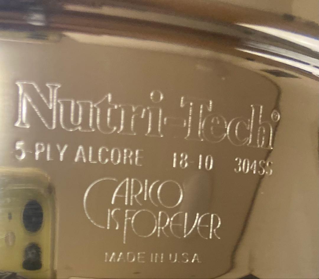 carico Nutri-Tech 5層鍋セット 5点