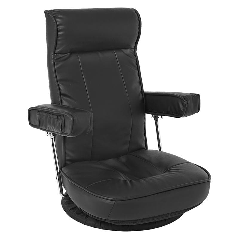 【新品】360度回転 シングル リクライニング ソファ レトロ アンティーク