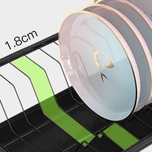 食器乾燥ラック 大容量2段水切りラック