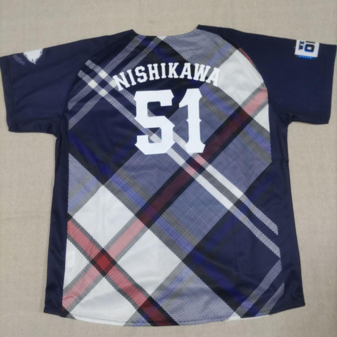 西武ライオンズ.西川愛也.ユニフォーム(ニューヨーカー.Lサイズ).