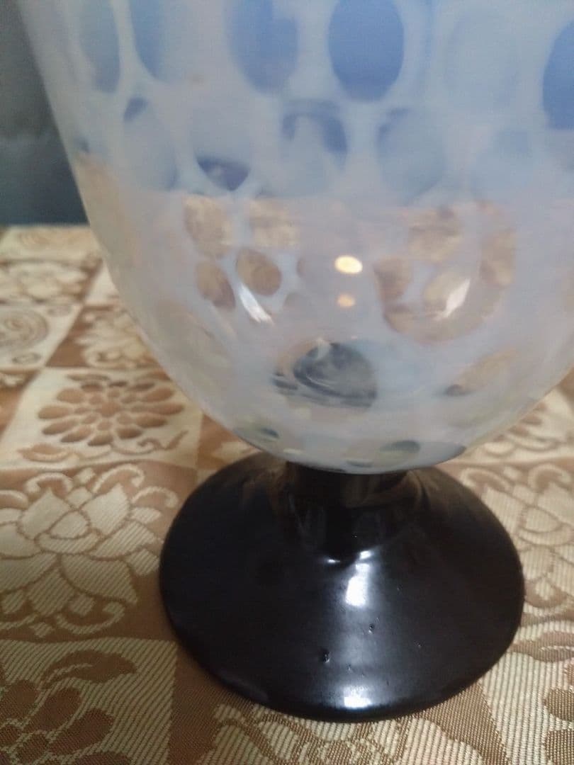 ★和ガラス氷コップ/大正昭和レトロモダン美品★