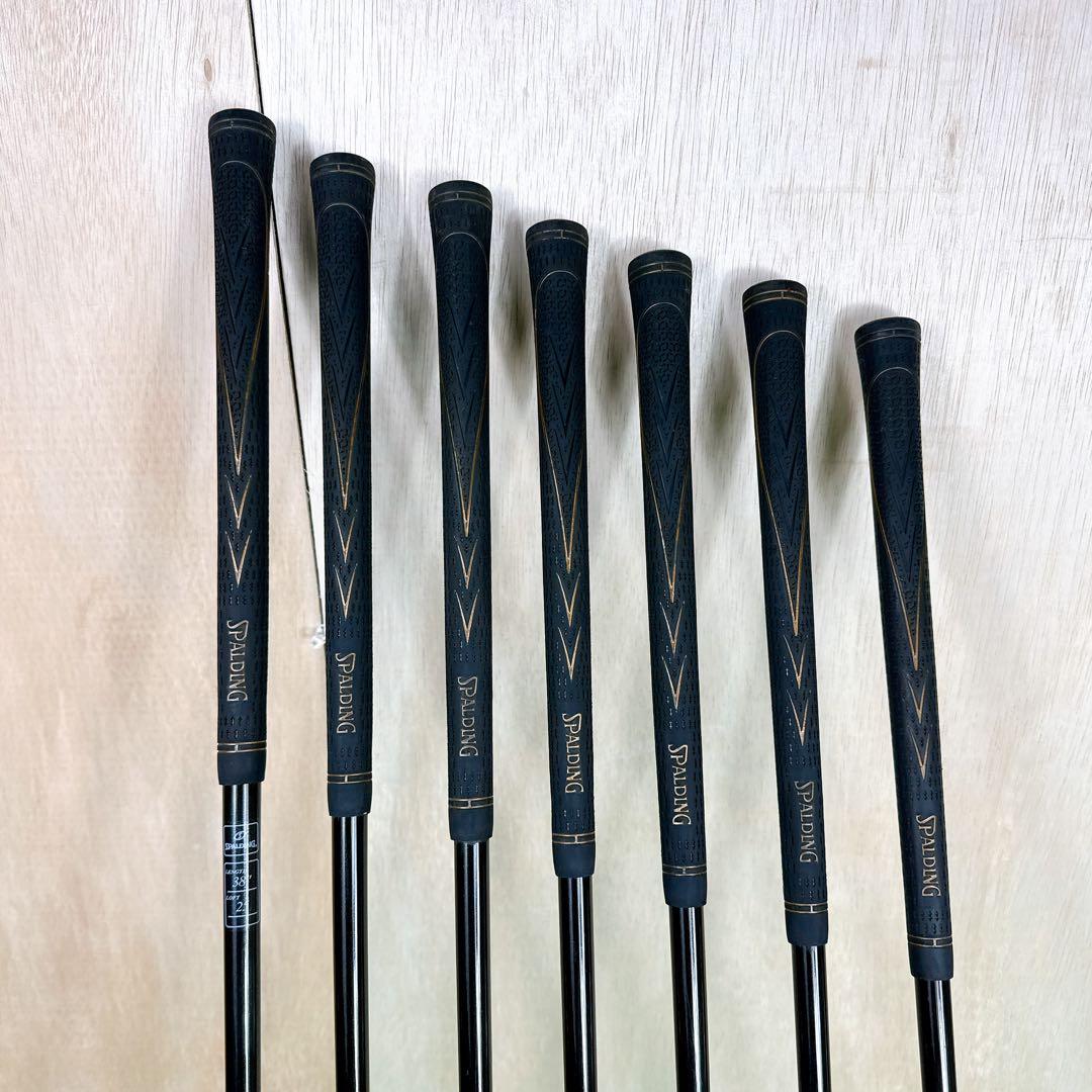 【美品】 SPALDING パワーアイアン SE 7本 ユーティリティアイアン