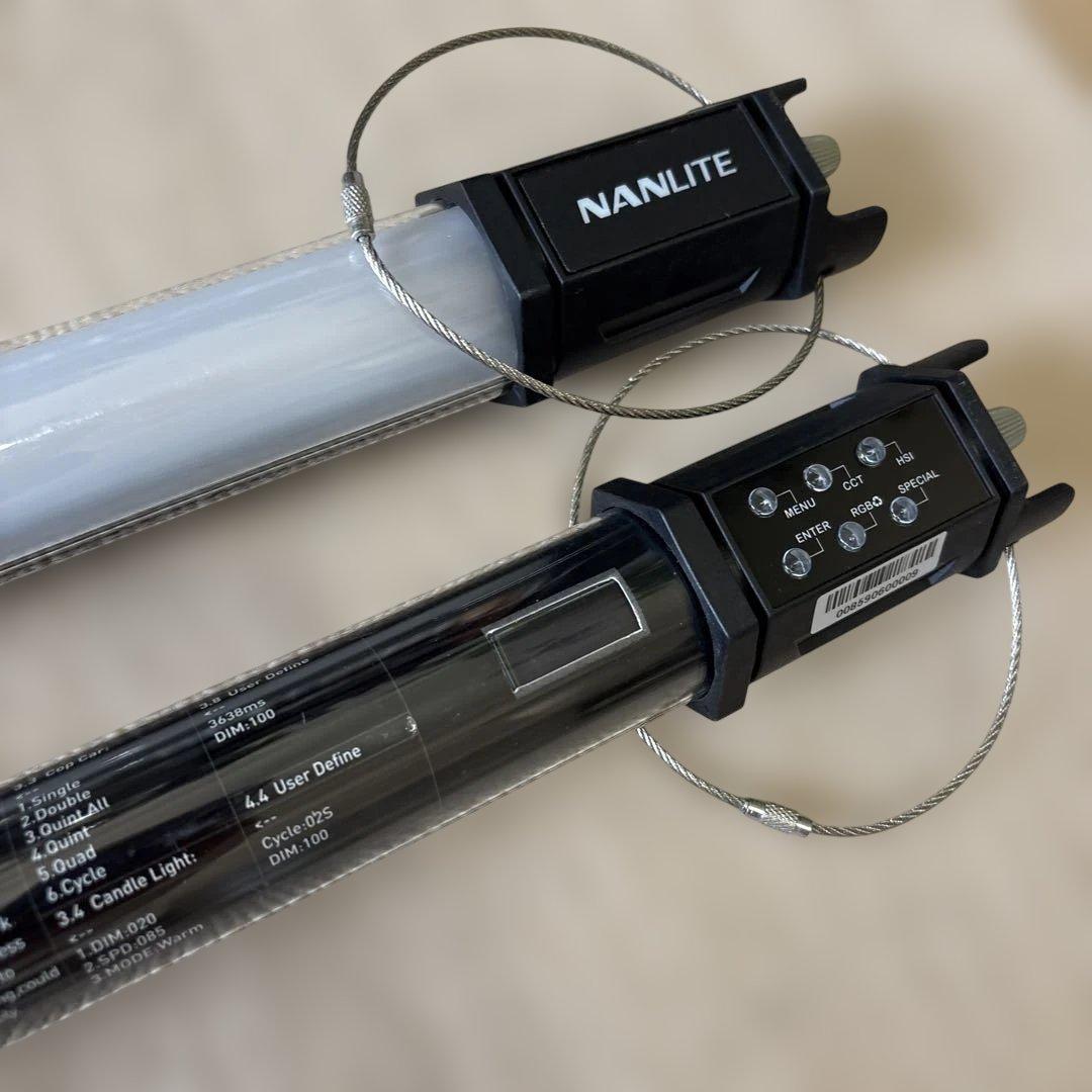 NANLITE PavoTube 30C LED Tube Light 2セット