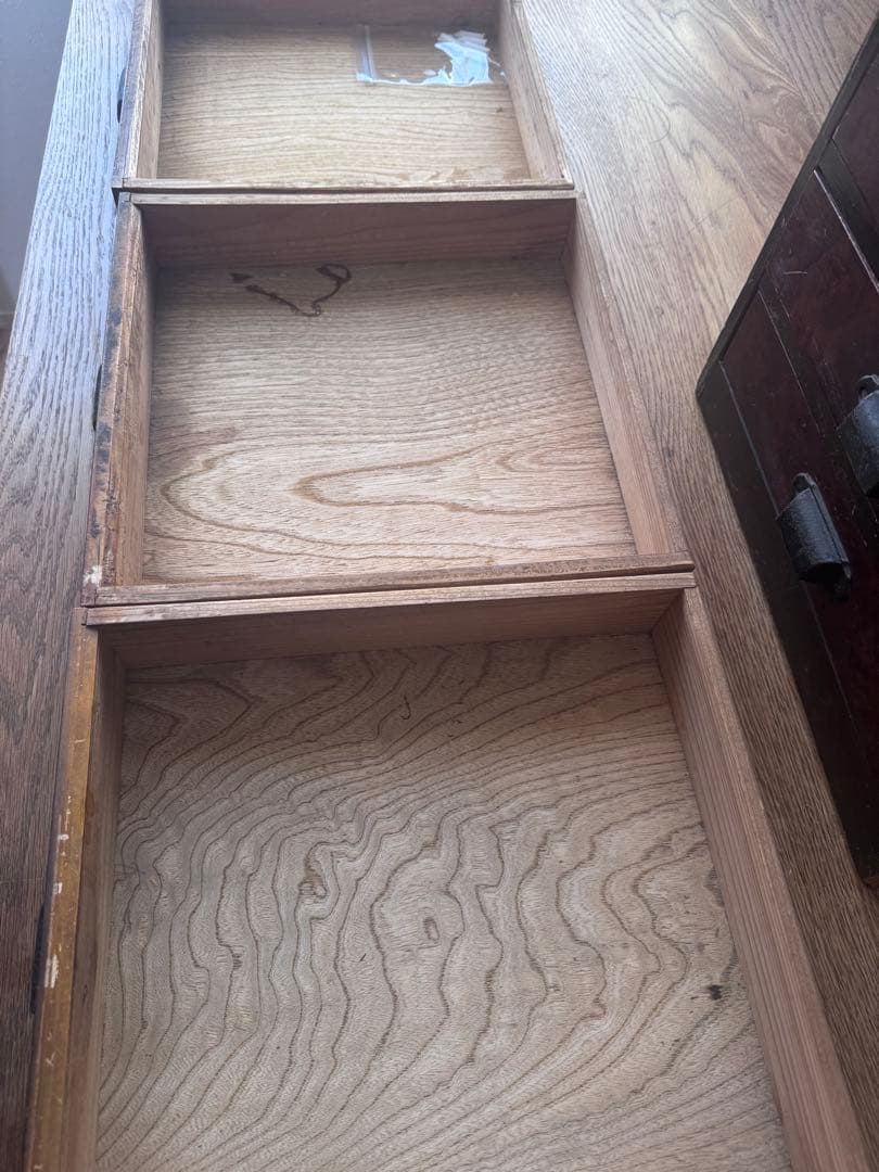 アンティーク引き出し棚 33×57×34