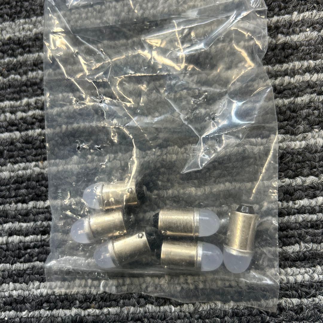 車幅灯　デコトラ　2個セット　黄色ガラス付き　LED球付き