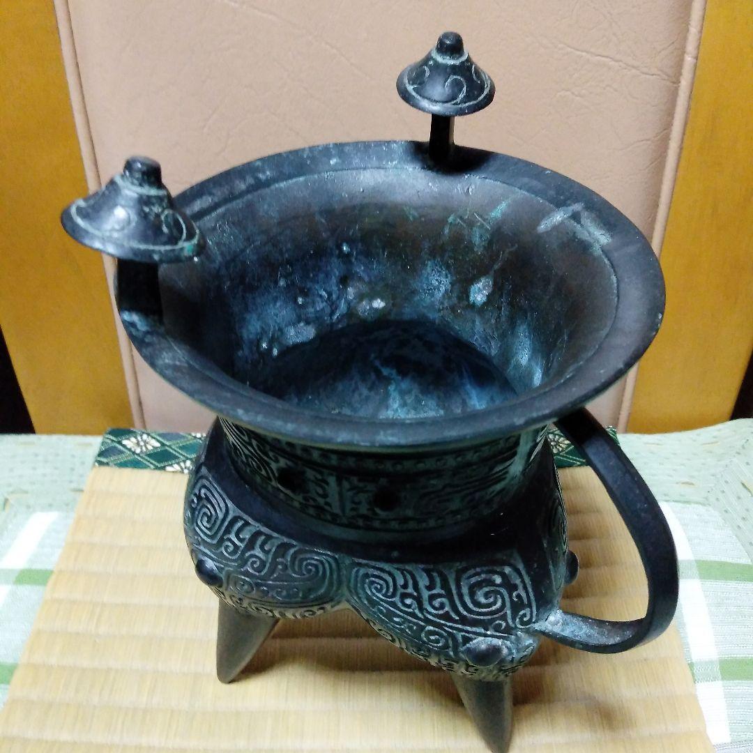 中国青銅製香炉？　中国古代父癸カ