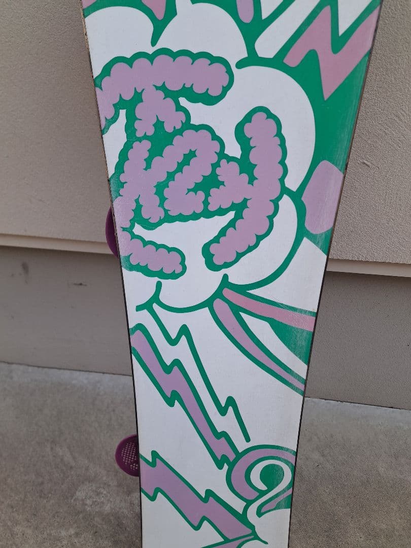 子供用スノーボード3点セット（板、ビンディング、靴）