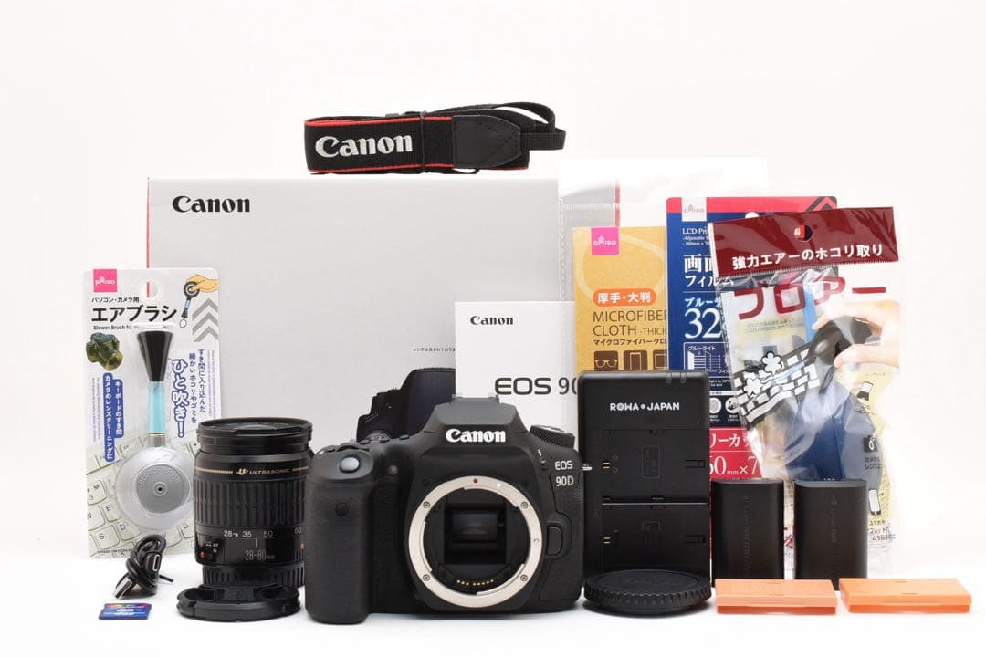 Canon EOS 90D標準レンズセット/Canon EF 28-80mm