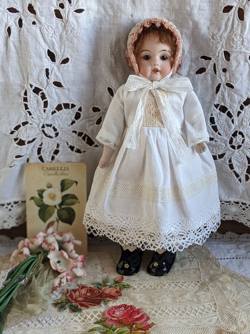 【c】アンティークビスクドール　ケストナー　約28cm