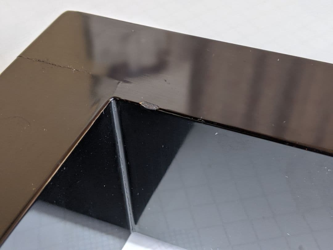 青貝入り 炉縁 宗光作 黒漆器 螺鈿細工(松竹梅) 共箱付き