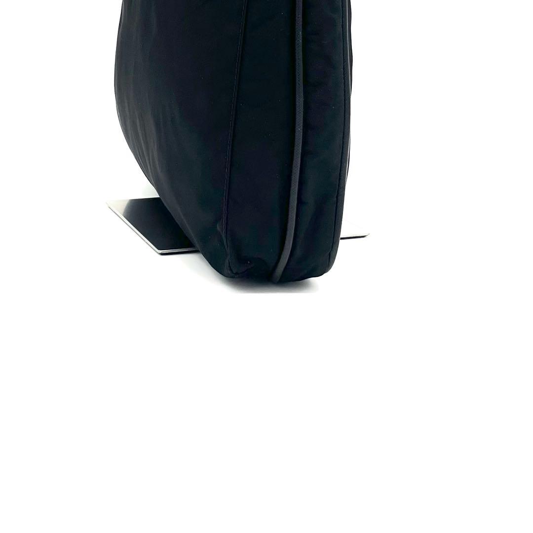 PRADAプラダ サコッシュ ショルダーバッグ テスート サフィアーノ ブラック