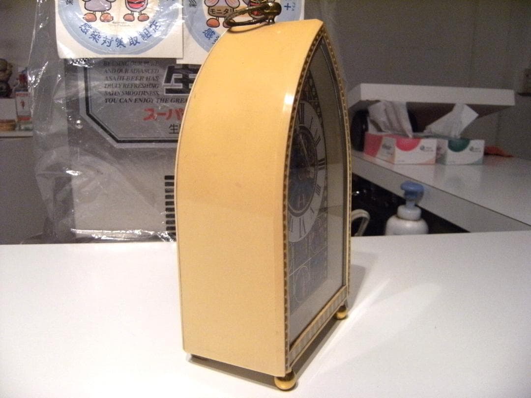 稼働品★昭和レトロ★80年代★日本製★当時物 セイコー オルゴール 目覚まし時計