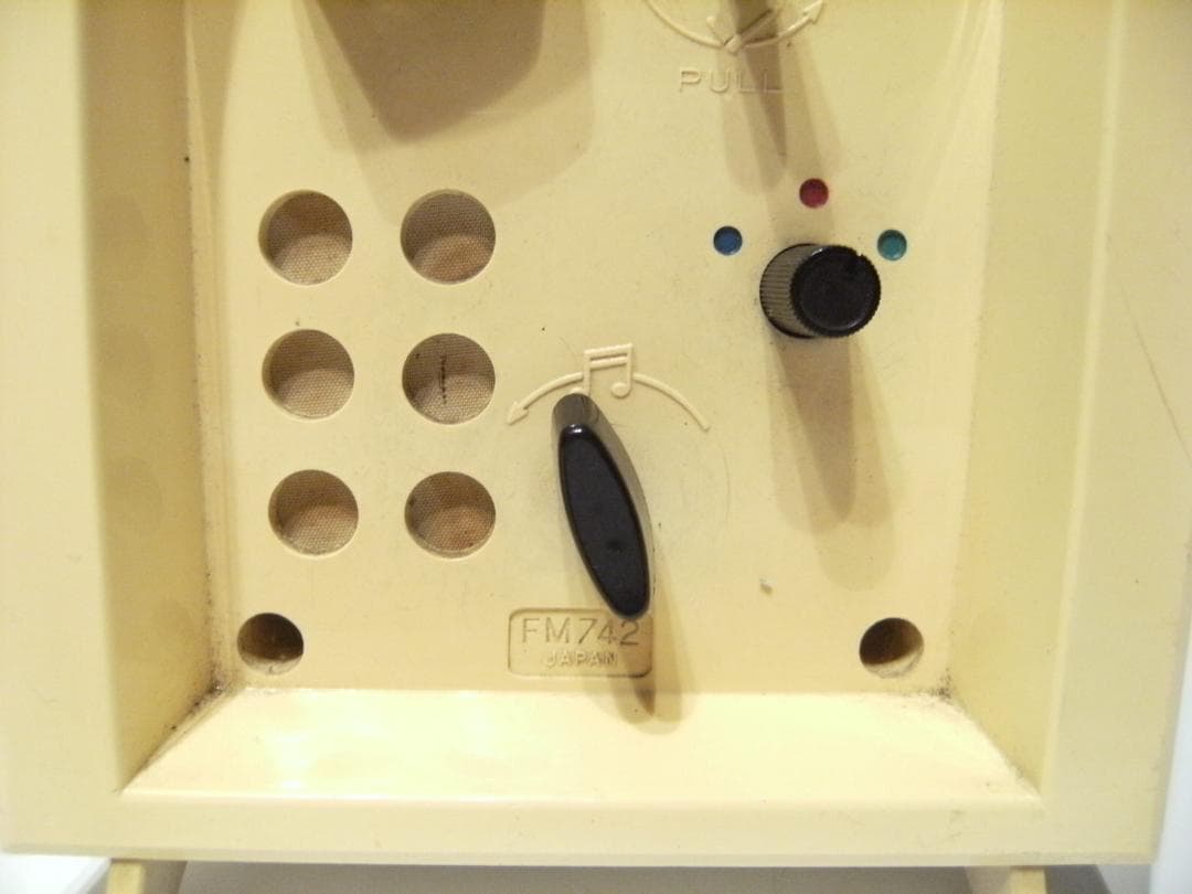 稼働品★昭和レトロ★80年代★日本製★当時物 セイコー オルゴール 目覚まし時計