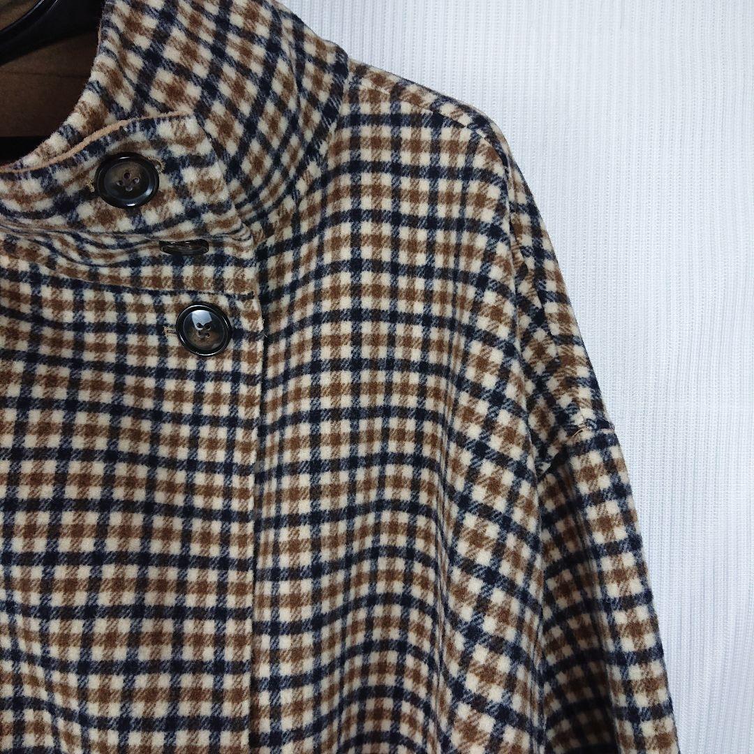 a870 SHIPS any リバースタンドカラーポンチョ ショー