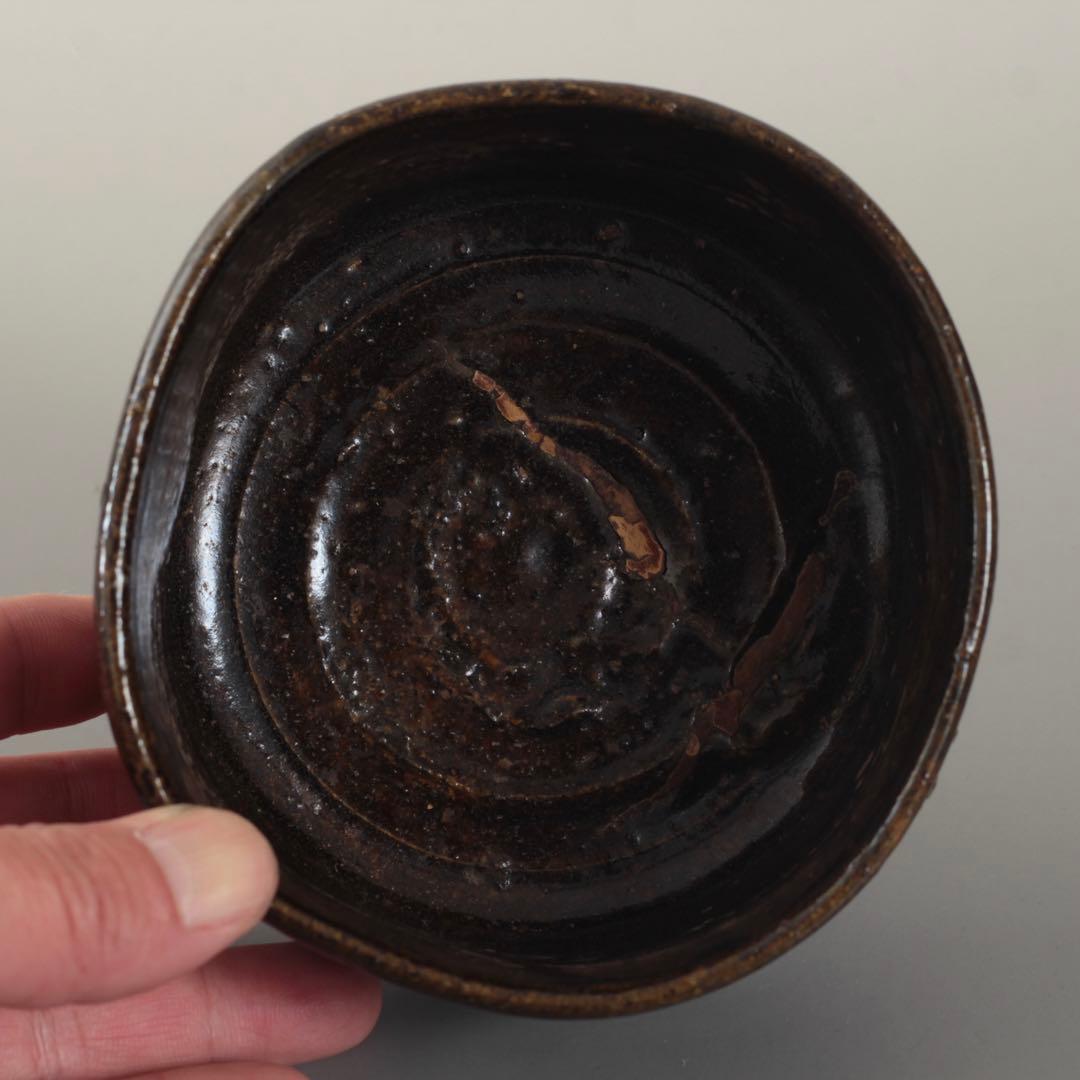 祖母懐印 志戸呂焼 半筒 茶碗 茶道具 古美術 古道具 アンティーク