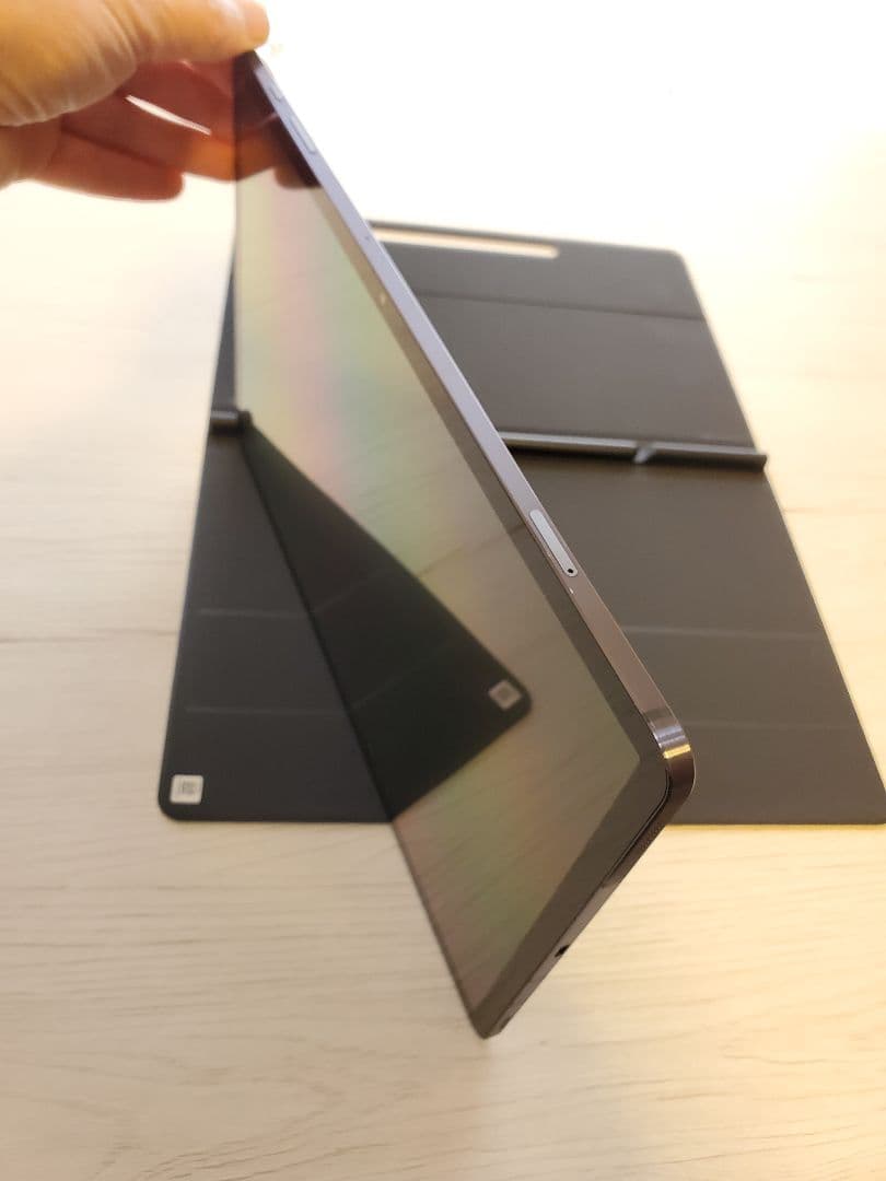 Samsung galaxy Tab S7+ 本体 純正スタンドカバー付き